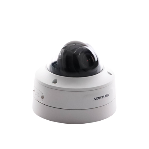 Domo IP 8 Megapixel (4K) / Lente Mot. 2.7 a 13.5 mm / 40 mts IR EXIR / Exterior IP66 / IK10 / DARKFIGHTER / Audio y Alarma I/O / PoE+ / ONVIF / Micro SD / 4 Analíticos: AcuSense, Deteccion Facial, Conteo de Personas por Cruce y Zona