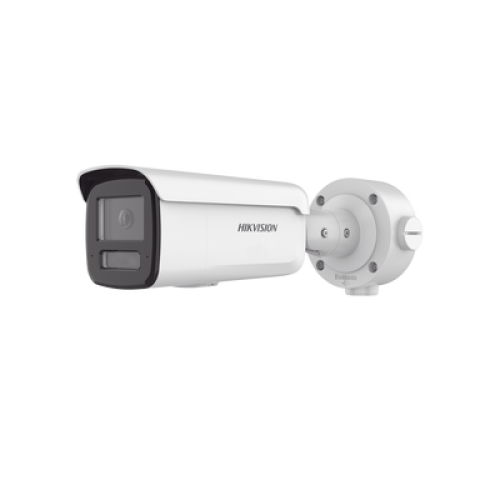 Bala IP 8 Megapixel / Lente 4 mm / Dual Light (60 mts IR + 60 mts Luz Blanca ) / Darkfighter S / Exterior IP67  / WDR 130 dB / 4 Analíticos: AcuSense, Deteccion Facial, Conteo de Personas por Cruce y Zona