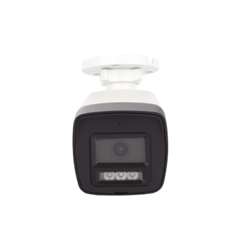 [Audio Bidireccional + Dual Light + ColorVu] Bala TURBOHD 2 Megapixel (1080p) / Lente 2.8 mm / 30 mts IR EXIR + 20 mts Luz Blanca / Micrófono y Bocina Integrado / Exterior IP67 / Metal / dWDR