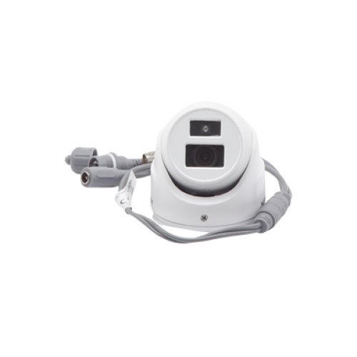 Ultra Mini Turret TURBO 2 Megapixel (1080p) / Gran Angular / Lente 2.8 mm / 20 mts IR EXIR / Exterior IP67 / 4 Tecnologías (TVI / AHD / CVBS) / dWDR / Color Blanco