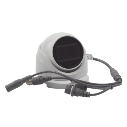 Turret TURBOHD 5 Megapixel / Lente 2.8 mm / Audio por Coaxitron / 30 mts IR EXIR / Exterior IP67 / 4 Tecnologías / dWDR