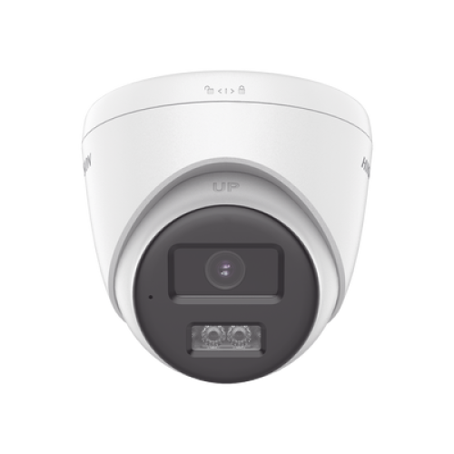 [Audio Bidireccional + Dual Light + ColorVu] Turret TURBOHD 2 Megapixel (1080p) / Lente 2.8 mm / 40 mts IR EXIR + 40 mts Luz Blanca / Micrófono y Bocina Integrado / Exterior IP67 / dWDR