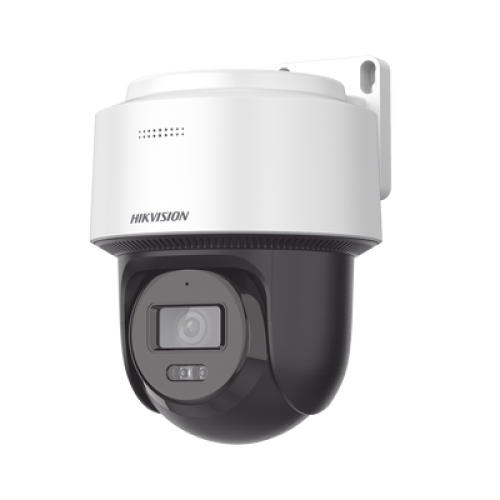 [FlexVu]  Domo PT IP 4 Megapixel / Lente 4 mm  / Dual Light (30 mts IR + 30 mts Luz Blanca)  / Autoseguimiento en Humanos / PoE / IP66 / Micrófono y Bocina Integrado (Audio de Dos Vías) / Micro SD / Incluye Montaje de Pared o Techo / 