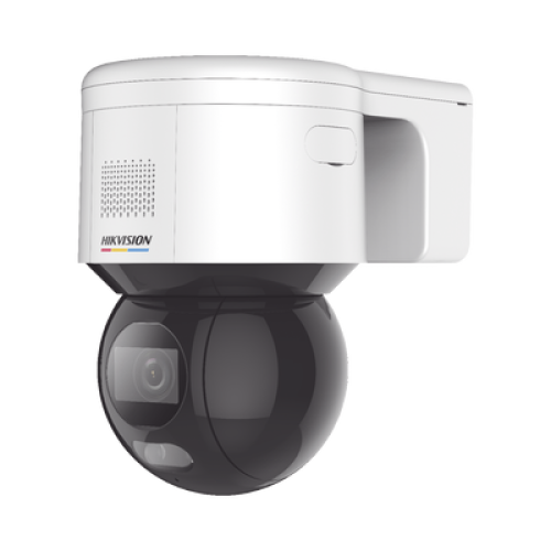 Domo PT IP 4 Megapixel / Imagen a Color 24/7 / Lente 4 mm / Luz Blanca 30 mts / Exterior IP66 / ACUSENSE (Evita Falsas Alarmas) / PoE+ / Micrófono y Bocina Integrada / WDR 120 dB / MicroSD