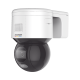 Domo PT IP 4 Megapixel / Imagen a Color 24/7 / Lente 4 mm / Luz Blanca 30 mts / Exterior IP66 / ACUSENSE (Evita Falsas Alarmas) / PoE+ / Micrófono y Bocina Integrada / WDR 120 dB / MicroSD