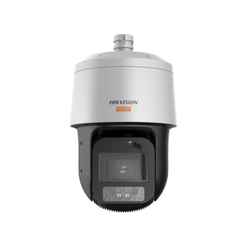 PTZ IP 4 Megapixel / 42X Zoom / Dual Light (500 mts IR / 100 mts Luz Blanca) / Polimero Anticorrosivo (Ideal para Zonas Costeras o Alta Salinidad) / AutoSeguimiento / DARKFIGHTER / EIS / Exterior IP67 / NEMA 4X / C5 / Wiper