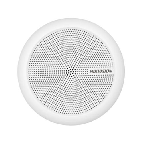 Micrófono Omnidireccional (360°) / Uso en Interior / Preamplificado para CCTV / Cancelación de Ruido Ambiental / Uso en Techo - Pared - Escritorio / Alcance de 5 Metros
