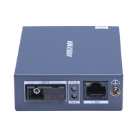 Convertidor Fibra Óptica / Receptor / Monomodo (RX) / 1 Puerto SFP (SC) 100 Mbps / 1 Puerto RJ45 10/100 Mbps / HASTA 20 KM / Plug and Play