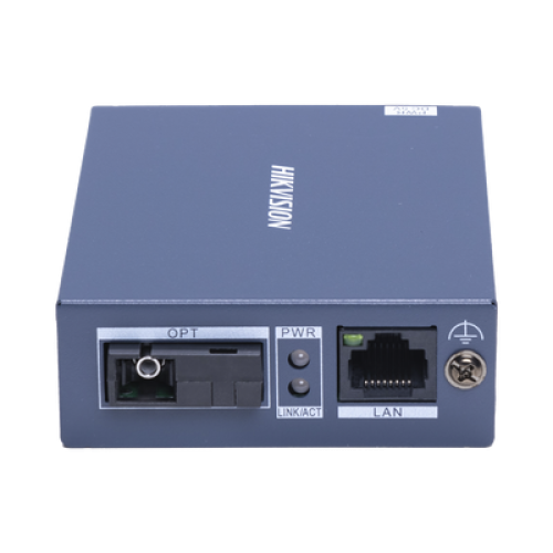 Convertidor Fibra Óptica / Receptor / Monomodo (RX) / 1 Puerto SFP (SC) 100 Mbps / 1 Puerto RJ45 10/100 Mbps / HASTA 20 KM / Plug and Play