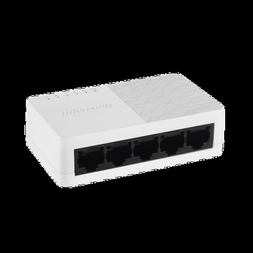 Switch No Administrable de 5 Puertos para Escritorio / Fast Ethernet 10 / 100 Mbps / Diseño Compacto y Estetico Switch No Administrable de 5 Puertos para Escritorio / Fast Ethernet 10 / 100 Mbps / Diseño Compacto y Estetico