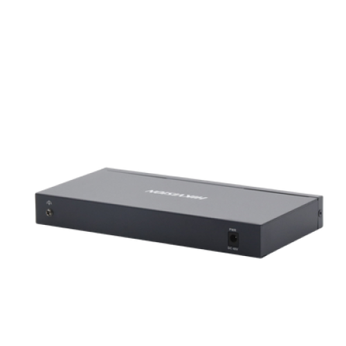 Switch Gigabit PoE+ / No Administrable / 8 Puertos 1000 Mbps PoE+ / 1 Puerto 1000 Mbps de Uplink + 1 Puerto SFP / 110 Watts 