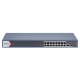 Switch Gigabit PoE+ / Monitoreable / 16 Puertos 1000 Mbps PoE+ / 1 Puerto 1000 Mbps de Uplink / 1 Puerto SFP /  Configuración Nube desde Hik-PartnerPro / Modo Extendido hasta 300 Metros / 130 Watts