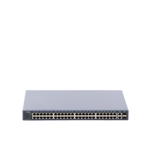 Switch PoE+ / Administrable / 48 Puertos 1000 Mbps PoE+ / 2 Puertos 1000 Mbps Uplink / 2 Puertos SFP / 470 Watts
