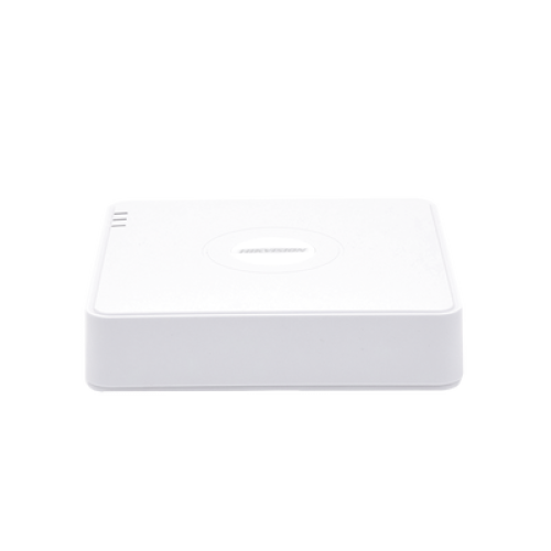 DVR 1080P lite / 4 Canales TURBOHD + 1 Canal IP / 1 Bahía de Disco Duro / H.264+ / 1 Canal de Audio / Salida de vídeo Full HD