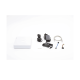 NVR 4 Megapixel (Compatible con Cámaras ACUSENSE) / 4 canales IP / 4 Puertos PoE /1 Bahía de Disco Duro / Salida de Vídeo Full HD