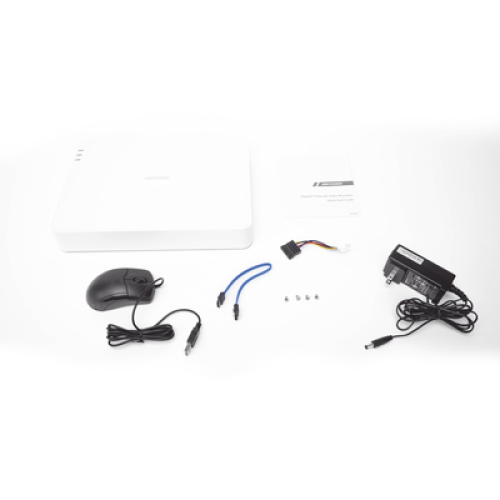 DVR 2 Megapixel (1080P) lite / 16 Canales TURBOHD + 2 Canales IP / 1 Bahía de Disco Duro / H.264+ / 1 Canal de Audio / Salida de Vídeo FULL HD