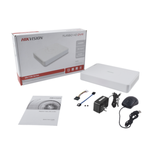 DVR 2 Megapixel (1080P) lite / 16 Canales TURBOHD + 2 Canales IP / 1 Bahía de Disco Duro / H.264+ / 1 Canal de Audio / Salida de Vídeo FULL HD