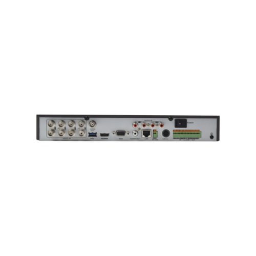 DVR 8 Canales 4K TurboHD + 8 Canales IP/ 8 Megapixel/ / 1 Bahía de Disco Duro / 4 Canales de Audio / 4 Entradas de alarma / Videoanálisis DVR 8 Canales 4K TurboHD + 8 Canales IP/ 8 Megapixel/ / 1 Bahía de Disco Duro / 4 Canales de Audio / 4 Entradas de alarma / Videoanálisis