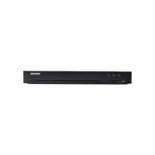 DVR 4 Megapixel Lite / 16 Canales TURBOHD + 8 Canales IP / 2 Bahías de Disco Duro / 1 Canal de Audio / Salida de Vídeo en 4K