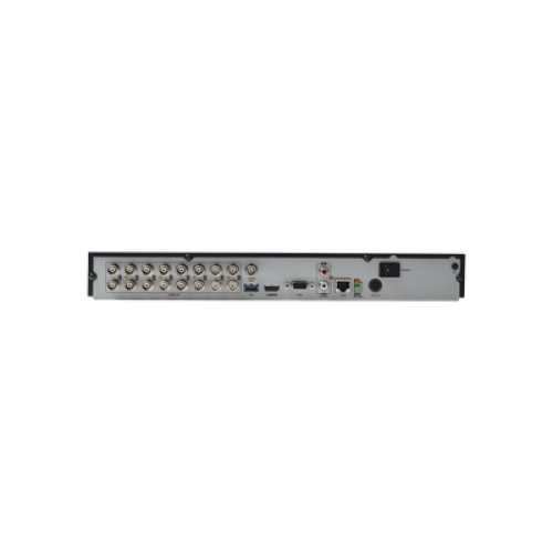 DVR 4 Megapixel Lite / 16 Canales TURBOHD + 8 Canales IP / 2 Bahías de Disco Duro / 1 Canal de Audio / Salida de Vídeo en 4K