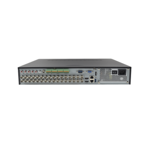 DVR 8 Megapixel / 32 Canales TURBOHD + 16 Canales IP / 4 Bahias de Disco Duro / 4 Canales de Audio / Videoanalisis / 16 Entradas de Alarma / Arreglo RAID DVR 8 Megapixel / 32 Canales TURBOHD + 16 Canales IP / 4 Bahias de Disco Duro / 4 Canales de Audio / Videoanalisis / 16 Entradas de Alarma / Arreglo RAID