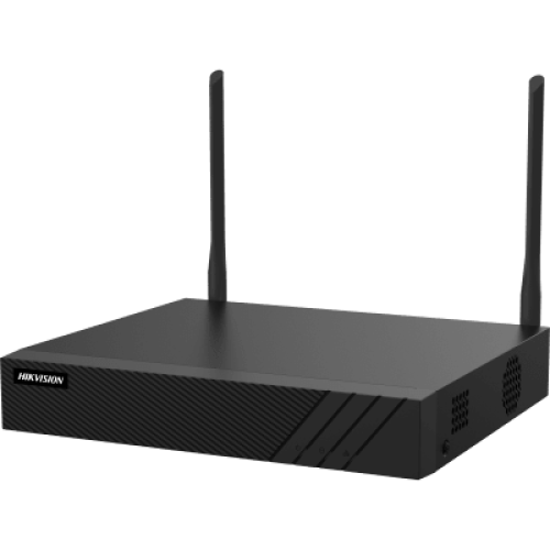 NVR 4 Megapixel / 4 canales IP / 1 Bahía de Disco Duro / 2 Antenas Wi-Fi / Salida de Vídeo Full HD
