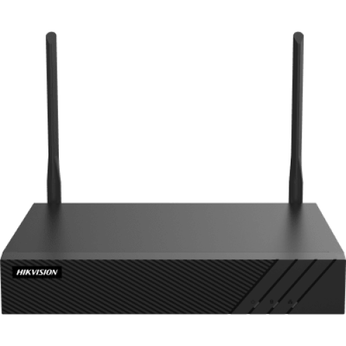 NVR 4 Megapixel / 4 canales IP / 1 Bahía de Disco Duro / 2 Antenas Wi-Fi / Salida de Vídeo Full HD