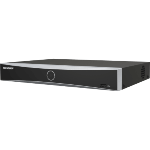[Acusearch] NVR 12 Megapíxel (4K) / 8 canales IP / 8 Puertos PoE+ / Reconocimiento Facial / AcuSense (Evita Falsas Alarmas) / 1 Bahías de Disco Duro / HDMI en 4K / 300 Metros PoE Modo Extendido