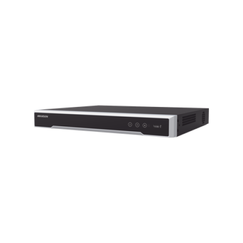 NVR 8 Megapixel (4K) (Compatible con Cámaras ACUSENSE) / 16 canales IP / 16 Puertos PoE+ / 2 Bahías de Disco Duro / Salida de Vídeo en 4K / 300 Metros PoE Modo Extendido