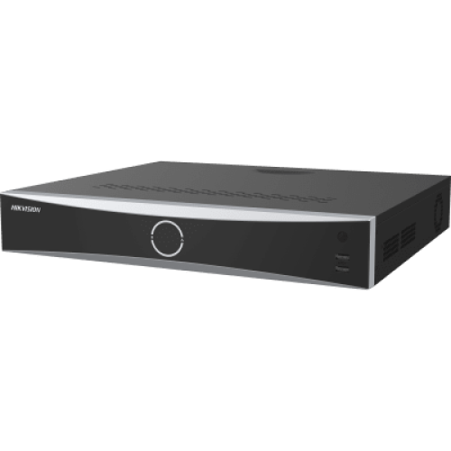 [Acusearch] NVR 12 Megapixel (4K) / 16 canales IP / 16 Puertos PoE+ / AcuSense (Evita Falsas Alarmas) / Reconocimiento Facial / 4 Bahías de Disco Duro / Switch PoE 300 mts  / HDMI en 4K / Alarmas I/O