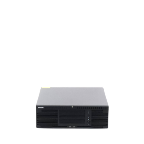 [Doble Poder de Decodificación] NVR 32 Megapixel (8K) / 128 Canales IP / AcuSense / ANPR / Conteo de Personas / 16 Bahías de Disco Duro / 2 Tarjetas de Red / Soporta RAID con Hot Swap / 2 HDMI en 8K / POS / Alarmas I/O  / Smart Search