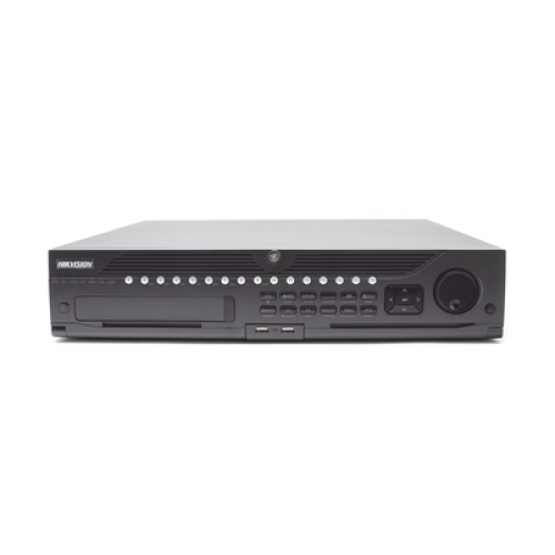 NVR 12 Megapixel (4K) / 32 Canales IP / Soporta Cámaras con AcuSense / 8 Bahías de Disco Duro / 2 Tarjetas de Red / Soporta RAID con Hot Swap / HDMI en 4K / Soporta POS