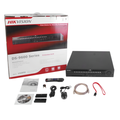 NVR 12 Megapixel (4K) / 32 Canales IP / Soporta Cámaras con AcuSense / 8 Bahías de Disco Duro / 2 Tarjetas de Red / Soporta RAID con Hot Swap / HDMI en 4K / Soporta POS