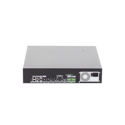 [Doble Poder de Decodificación] NVR 32 Megapixel (8K) / 32 Canales IP / AcuSense / ANPR / Conteo de Personas / Heat Map / 8 Bahías de Disco Duro / 2 Tarjetas de Red / Soporta RAID con Hot Swap / 2 HDMI en 8K / Soporta POS / Alarmas I/O / ACU