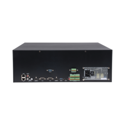 NVR 12 megapixel (4K) / 64 canales IP / Soporta Cámaras con AcuSense  / 16 Bahías de Disco Duro / 2 Tarjetas de Red / Soporta RAID con Hot Swap / HDMI en 4K / Soporta POS