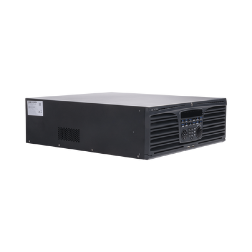 NVR 12 megapixel (4K) / 64 canales IP / Soporta Cámaras con AcuSense  / 16 Bahías de Disco Duro / 2 Tarjetas de Red / Soporta RAID con Hot Swap / HDMI en 4K / Soporta POS