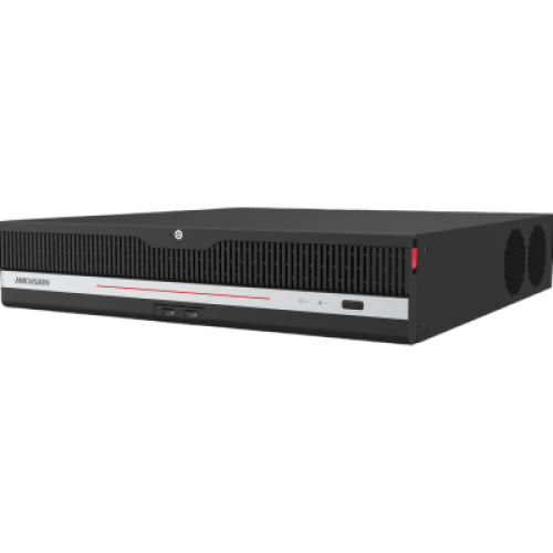 [Doble Poder de Decodificación] NVR 32 Megapixel (8K) / 64 Canales IP / AcuSense / ANPR / Conteo de Personas / Heat Map / 8 Bahías de Disco Duro  / Soporta RAID con Hot Swap / 2 HDMI en 8K / Soporta POS / Alarmas I/O  / Smart Search