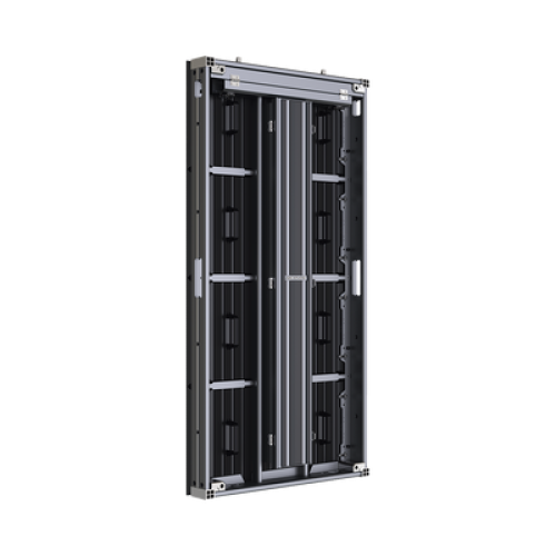 Unidad de Pantalla LED Exterior / Pixel 3.9 mm / Resolución 128 X 256 / Estructura de Aluminio / Protección IP66 / Montaje en Pared y Suelo / Conector de Aviación / Alta Eficiencia de Disipación de Calor / SMD Triad LED