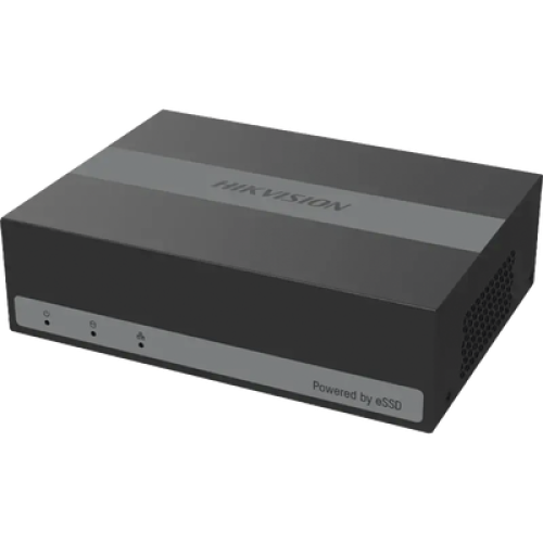 (eDVR) DVR 2 Megapíxel (1080P) Lite / 4 Canales TURBOHD + 1 Canal IP /  Hasta 1 Mes de Grabación / Unidad de Estado Solido Incluido / H.265+ / ACUSENSE Lite (Evita Falsas Alarmas) / Diseño Ultra Compacto / Extra Silencioso /  eSSD de 