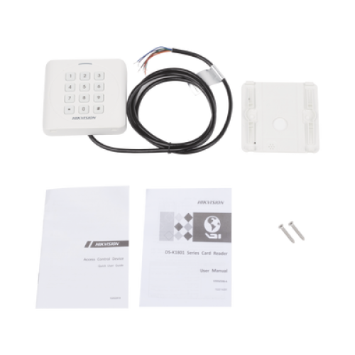 Lector de Tarjetas PROX EM y Contraseñas / Exterior IP65 / Wiegand / Compatible con Cualquier Panel / PEQUEÑO y ESTETICO