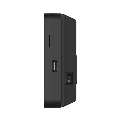 Terminal Min Moe WiFi / Touch de Reconocimiento Facial y Huella con Batería de Respaldo Incluida / ASISTENCIA y Control de ACCESO / 1500 Rostros, 3,000 Huellas y 3,000 tarjetas /  Lee códigos QR / Videoportero / Detección de Cubreboca