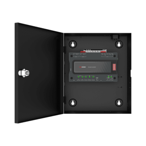 Controlador MAESTRO para Elevadores / Incluye Gabinete y Fuente / Control de Acceso para los pisos de los Elevadores por Huella o Tarjeta 