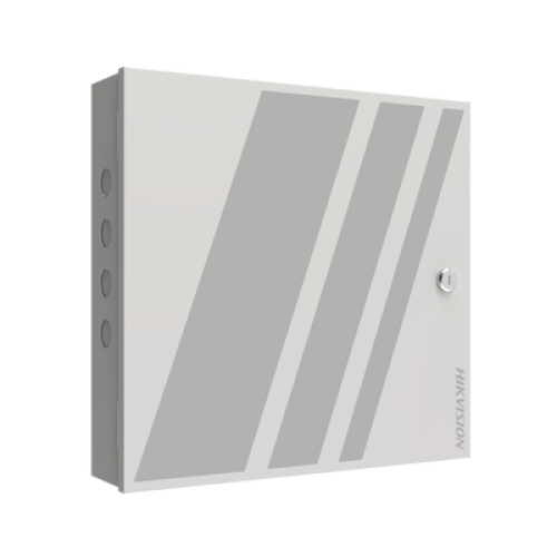 Controlador de Acceso de 4 Puertas / Administrable en la Nube con Hik-Connect Teams / Interfaz Web / Expandible con Módulo DS-K2M002X (hasta 128 Puertas) / 200,000 Tarjetas / Wiegand / 8 Lectoras de Huella y Tarjeta