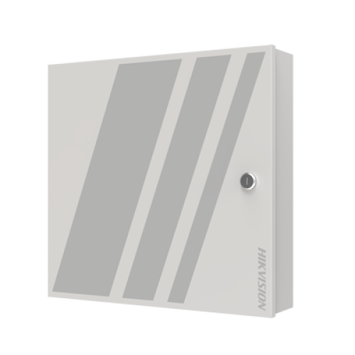 Controlador de Acceso de 4 Puertas / Administrable en la Nube con Hik-Connect Teams / Interfaz Web / Expandible con Módulo DS-K2M002X (hasta 128 Puertas) / 200,000 Tarjetas / Wiegand / 8 Lectoras de Huella y Tarjeta