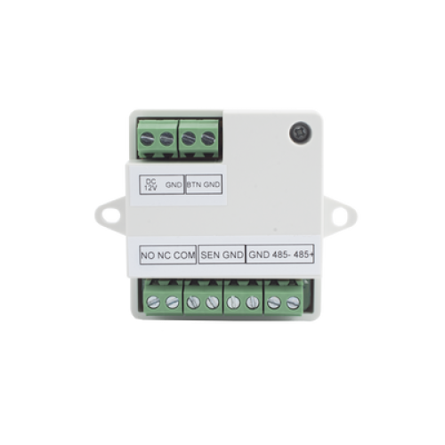 Módulo Seguro para Instalaciones SEGURAS en Controles de Acceso HIKVISION / Compatible con Biometricos Faciales Min Moe / Conexión RS-485  /  Soporta Botón de Salida y Chapa