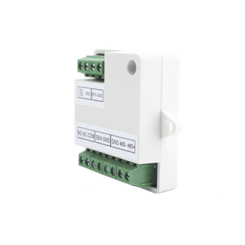 Módulo Seguro para Instalaciones SEGURAS en Controles de Acceso HIKVISION / Compatible con Biometricos Faciales Min Moe / Conexión RS-485  /  Soporta Botón de Salida y Chapa