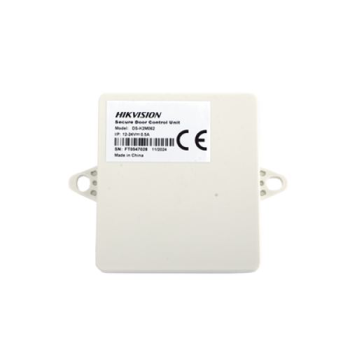 Módulo Seguro para Instalaciones SEGURAS en Controles de Acceso HIKVISION / Compatible con Biometricos Faciales Min Moe / Conexión RS-485  /  Soporta Botón de Salida y Chapa