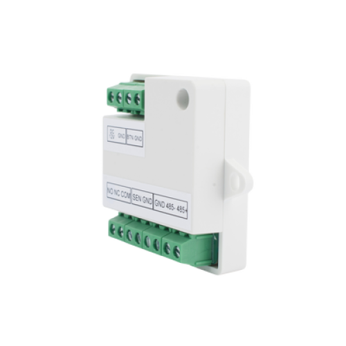 Módulo Seguro para Instalaciones SEGURAS en Controles de Acceso HIKVISION / Compatible con Biometricos Faciales Min Moe / Conexión RS-485  /  Soporta Botón de Salida y Chapa