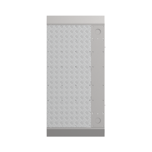 Base ADICIONAL para Torniquetes de la serie DS-K3B501 y DS-K3B601/ Para carril adicional de 90 cms / Requiere DS-K3B601-BASE900-S