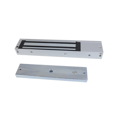 Chapa Magnética de 600 Lbs (272 Kg) / Montaje en Puerta Normal / Certificado CE /  Uso en Interior / Magnetismo Anti-residual
